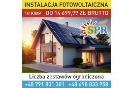 <b> SPR POLSKA. INSTALACJA FOTOWOLTAICZNA 10 KWP - OD 14 699,99 ZŁ BRUTTO (OFERTA) </b>