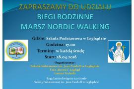 <b>Biegi rodzinne - marsz nordic walking</b>