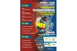 <b> CZERSK. Międzynarodowy Festiwal Folkloru `X kaszubskie Spotkania z Folklorem Świata` (SZCZEGÓŁOWY PROGRAM) </b>