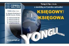 <b>YONG LI Sp. z o.o.<br><br>Oferta pracy: Księgowy/Księgowa<br> - 3500zł netto/mc</b>